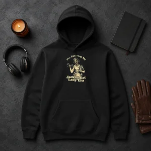 Good Retro Jacked Cat Lady Hoodie
