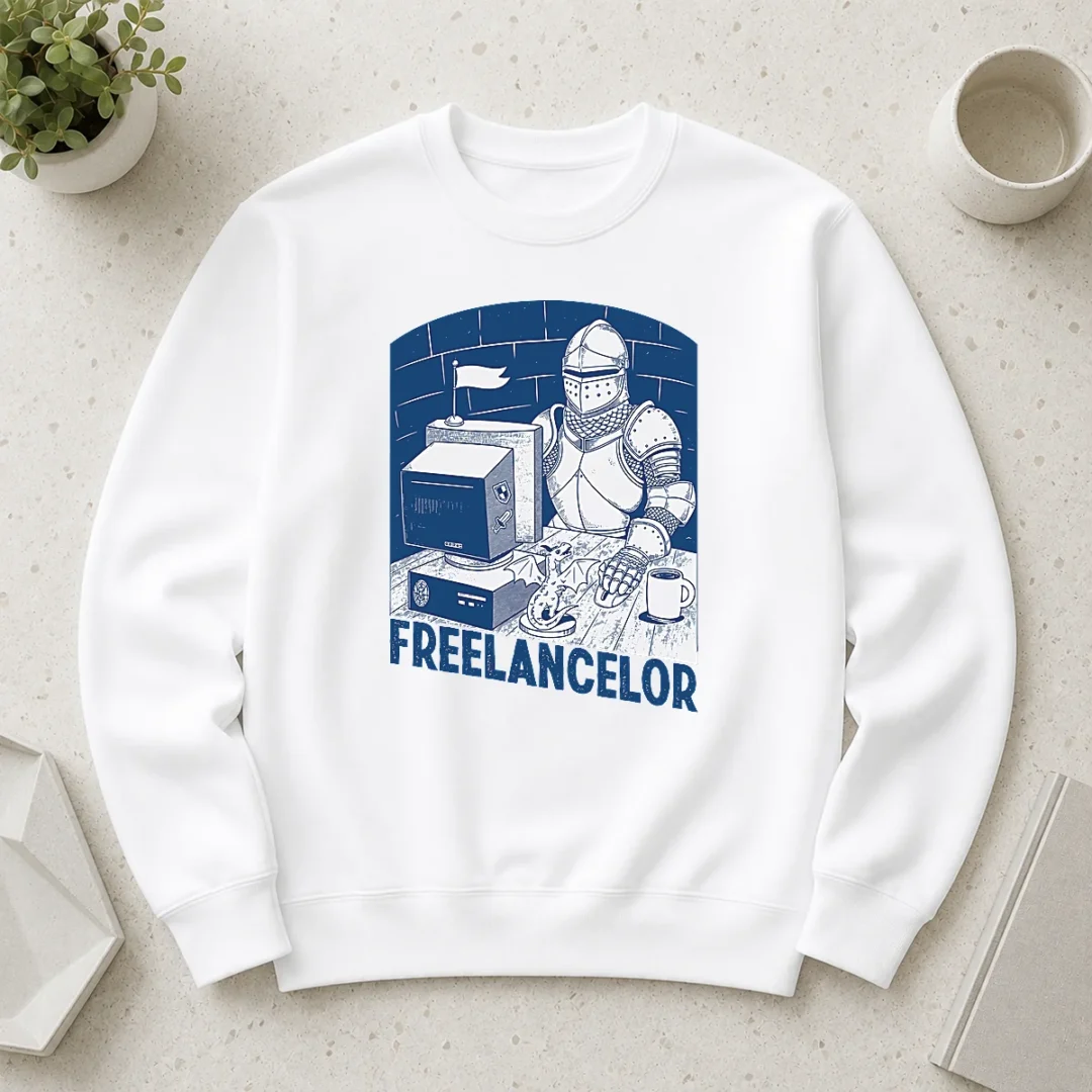 happy-freelancer-knight-gaming-vintage-funny-gamer-sweater Happy Freelancer Knight Gaming Vintage Funny Gamer Sweater