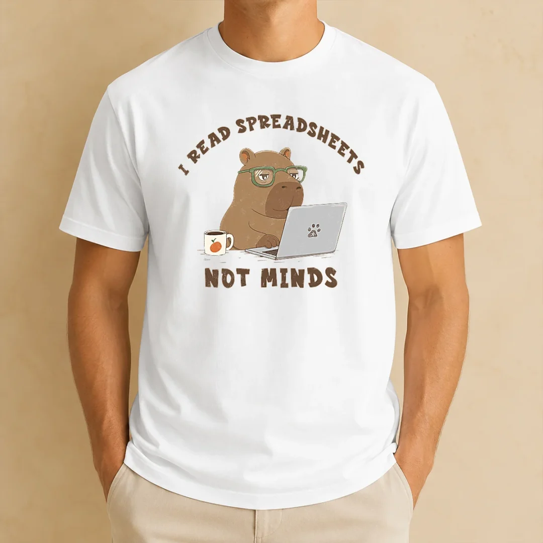 happy-good-i-read-spreadsheets-t-shirt Happy Good I Read Spreadsheets