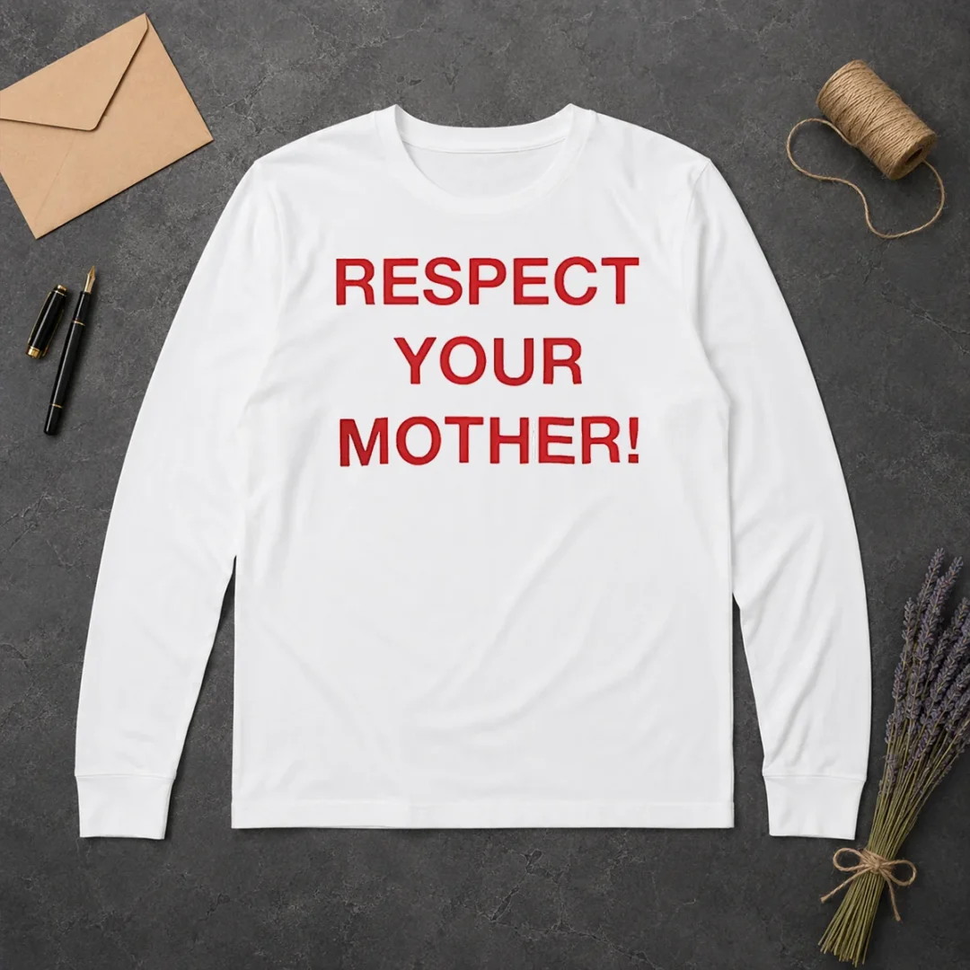 Happy Good Shania Twain Respect Your Mother Long Sleeve Shirt Happy Good Shania Twain Respect Your Mother Long Sleeve Shirt