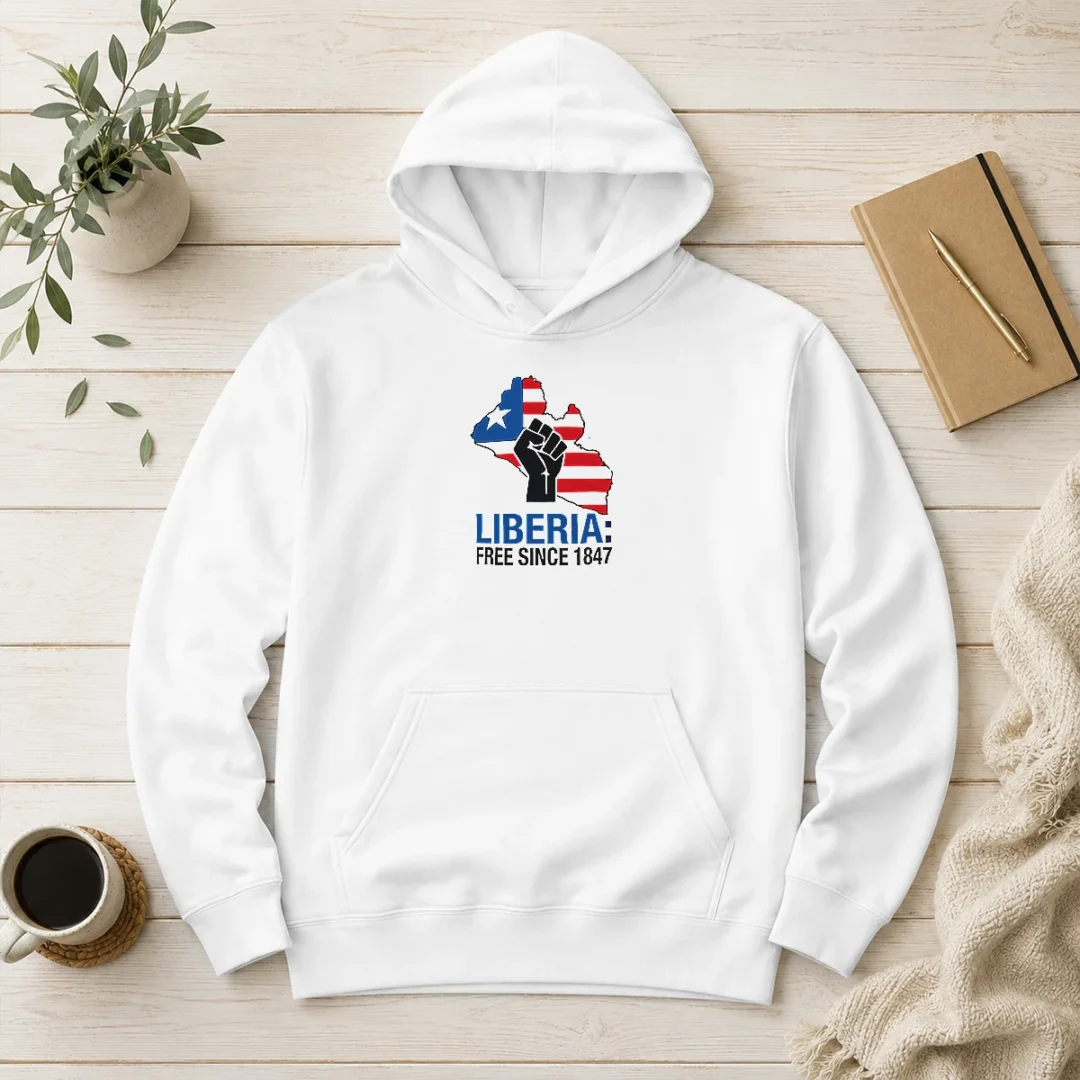 happy-nice-liberia-free-since-1847-hoodie Happy Nice Liberia Free Since 1847 Hoodie
