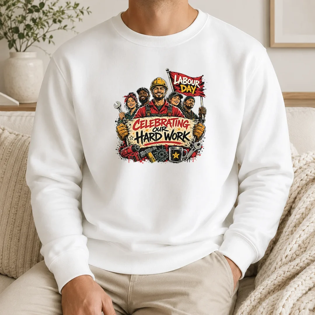 Happy Original Labour Day Celebration For Proud Workers Sweater Happy Original Labour Day Celebration For Proud Workers Sweater