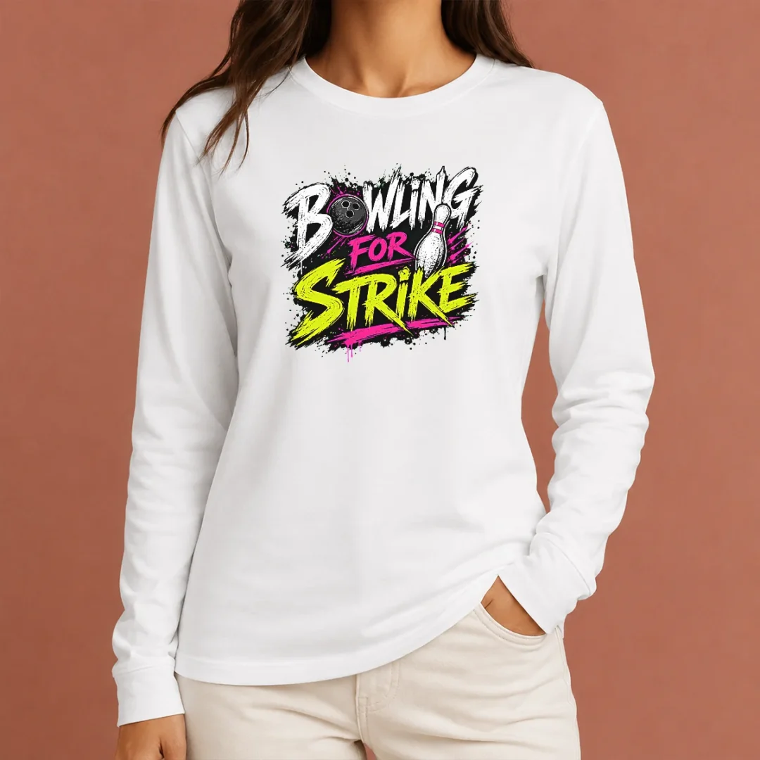 happy-premium-bowling-for-strike-streetwear-long-sleeve-shirt Happy Premium Bowling For Strike Streetwear Long Sleeve Shirt