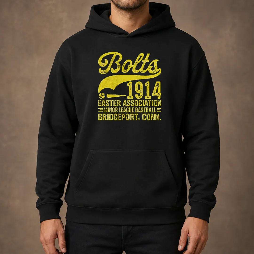 happy-pretty-bridgeport-bolts-connecticut-vintage-baseball-team-hoodie Happy Pretty Bridgeport Bolts Connecticut Vintage Baseball Team Hoodie
