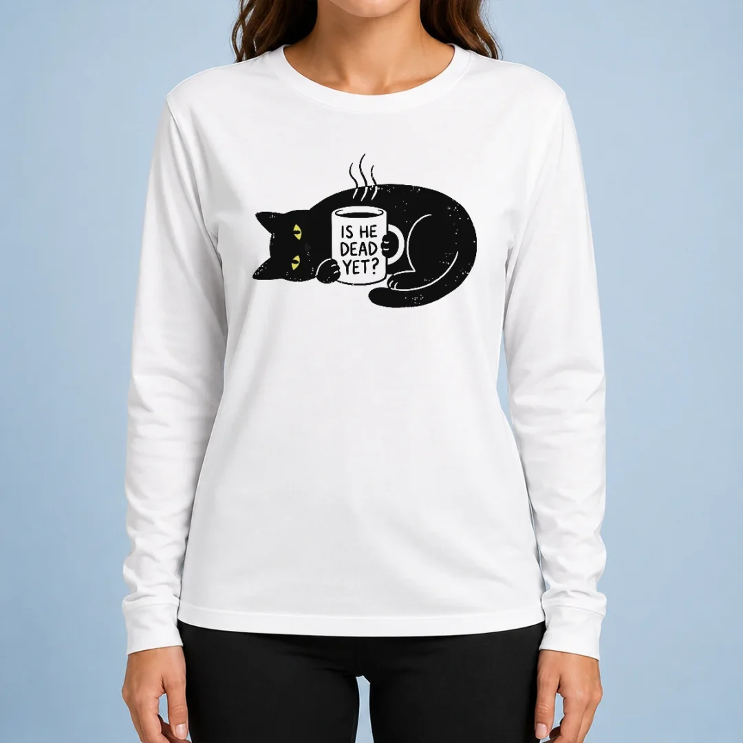 happy-pretty-schr-dinger-s-roommate-long-sleeve-shirt Happy Pretty SchröDinger'S Roommate Long Sleeve Shirt