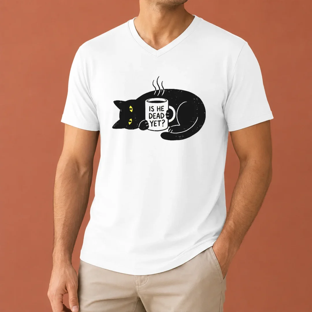 happy-pretty-schr-dinger-s-roommate-v-neck-shirt Happy Pretty SchröDinger'S Roommate V-Neck Shirt