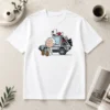 Happy Top Doc Brown Snoopy Back To The Future Mashup Delorean Time Machine Cartoon