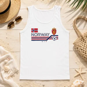 Hot Premium Norway National Football Team Soccer Tank Top