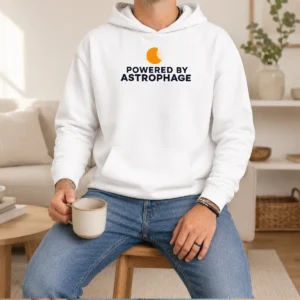 Nice Powered By Astrophage Geek Hoodie