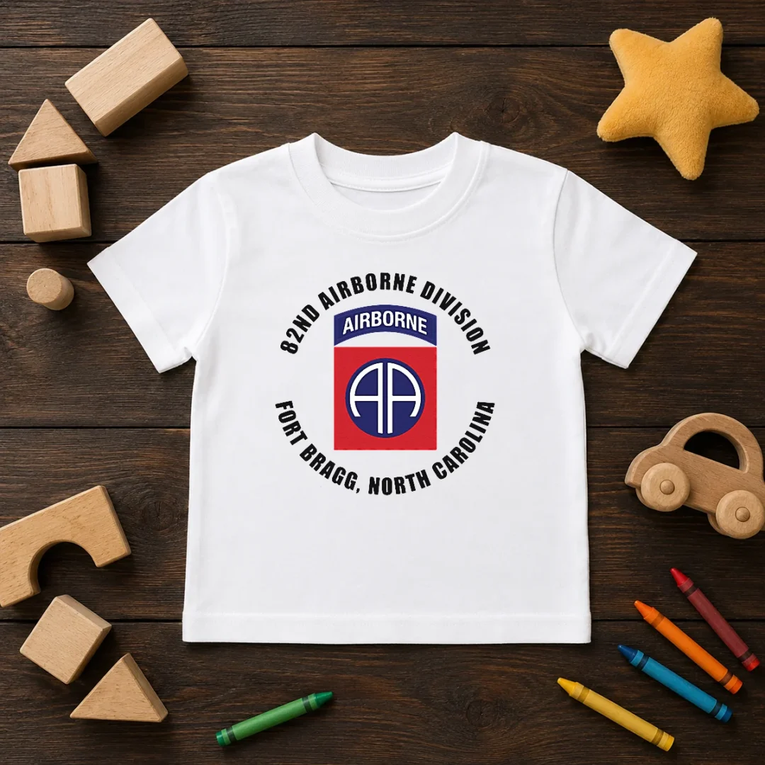 hot-82nd-airborne-division-fort-bragg-military-kids-t-shirt Hot 82nd Airborne Division Fort Bragg Military Kids T-Shirt