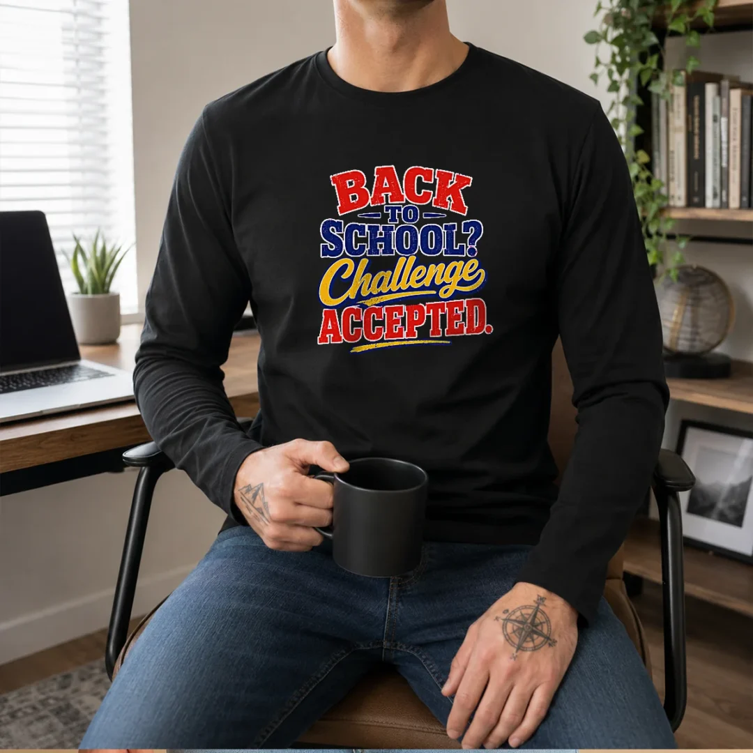 hot-back-to-school-challenge-accepted-vector-long-sleeve-shirt Hot Back To School Challenge Accepted Vector Long Sleeve Shirt