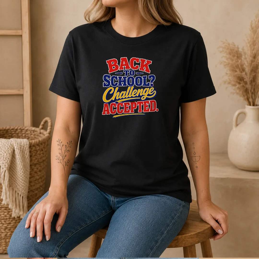 hot-back-to-school-challenge-accepted-vector-t-shirt Hot Back To School Challenge Accepted Vector
