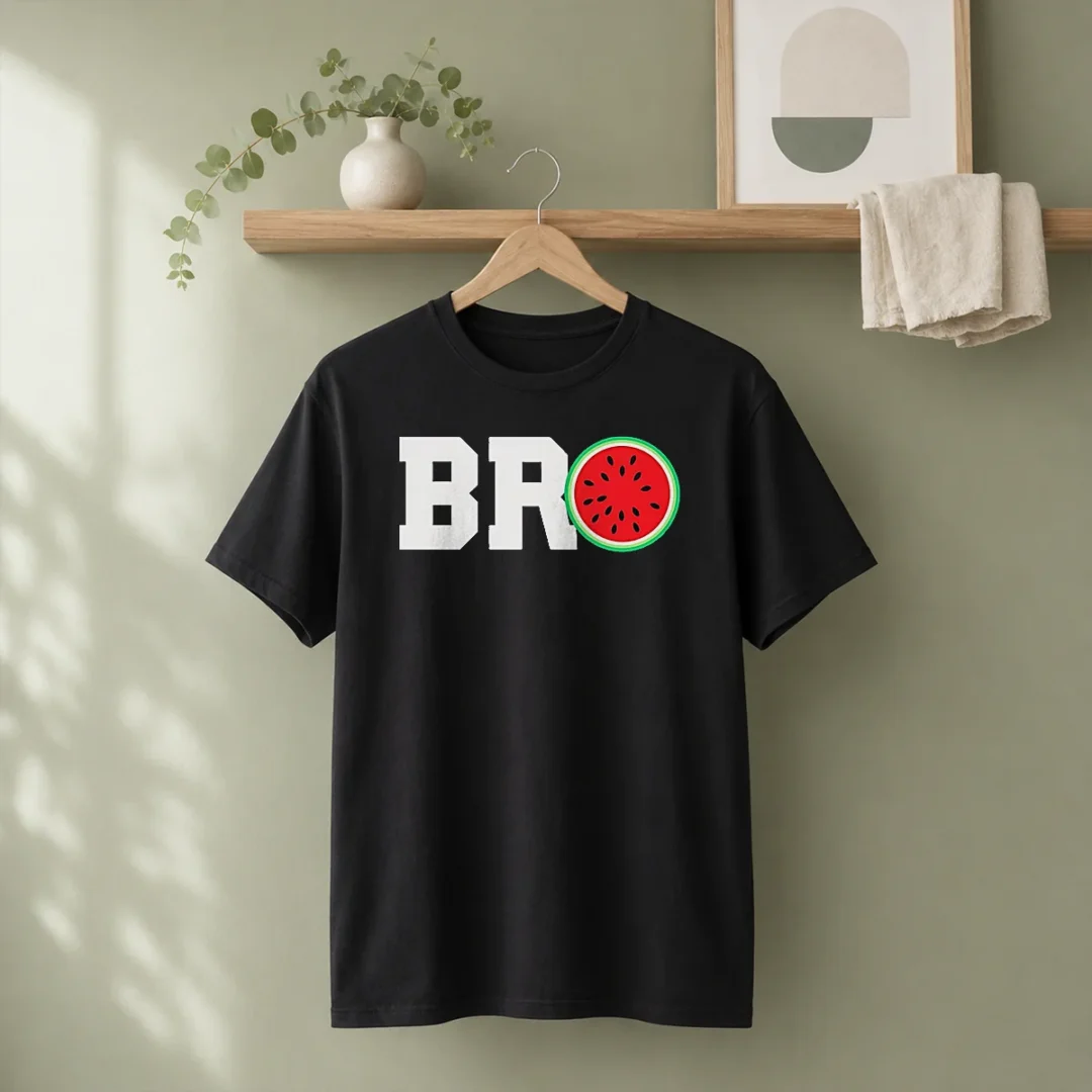 hot-bro-watermelon-slice-t-shirt Hot Bro Watermelon Slice