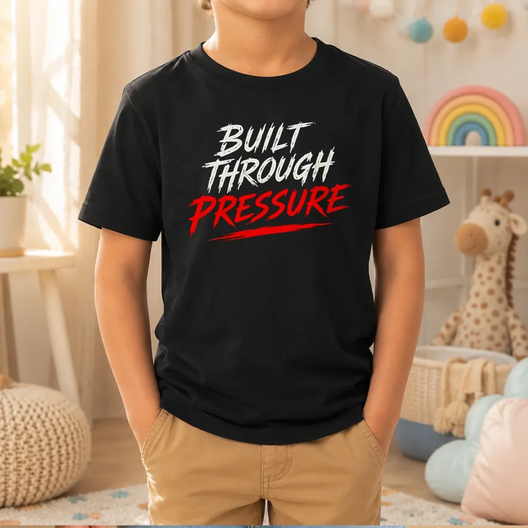 hot-built-through-pressure-kids-t-shirt Hot Built Through Pressure Kids T-Shirt
