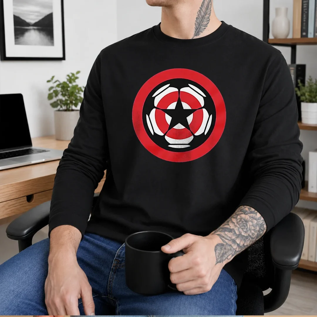 hot-captain-america-marvel-cinematic-universe-uefa-champions-long-sleeve-shirt Hot Captain America Marvel Cinematic Universe UEFA Champions Long Sleeve Shirt