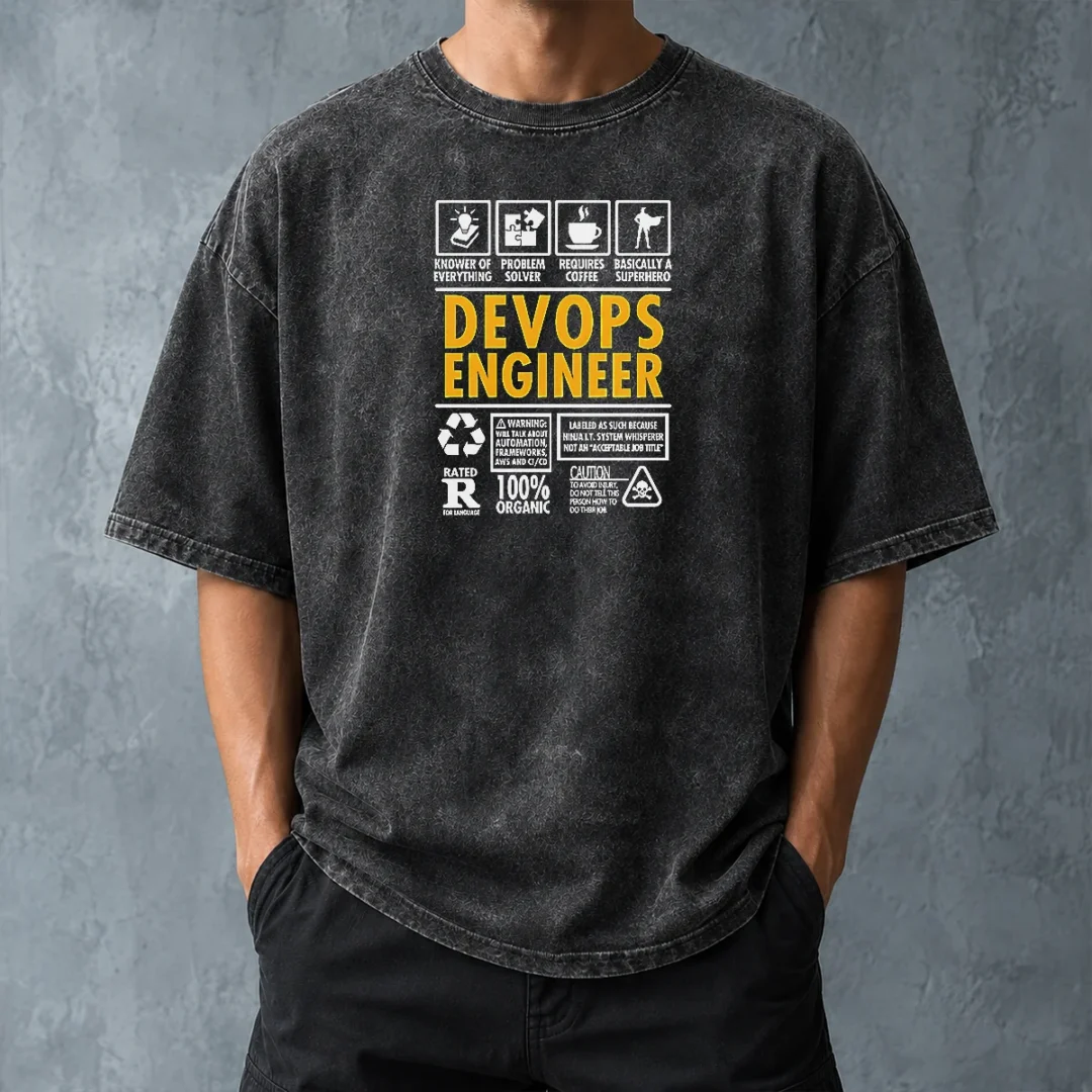 hot-devops-engineer-humorous-infographic-icons-knower-of-everything-superhero-washed-t-shirt-washed-tshirt-1 Hot Devops Engineer Humorous Infographic Icons Knower Of Everything Superhero Washed T-Shirt
