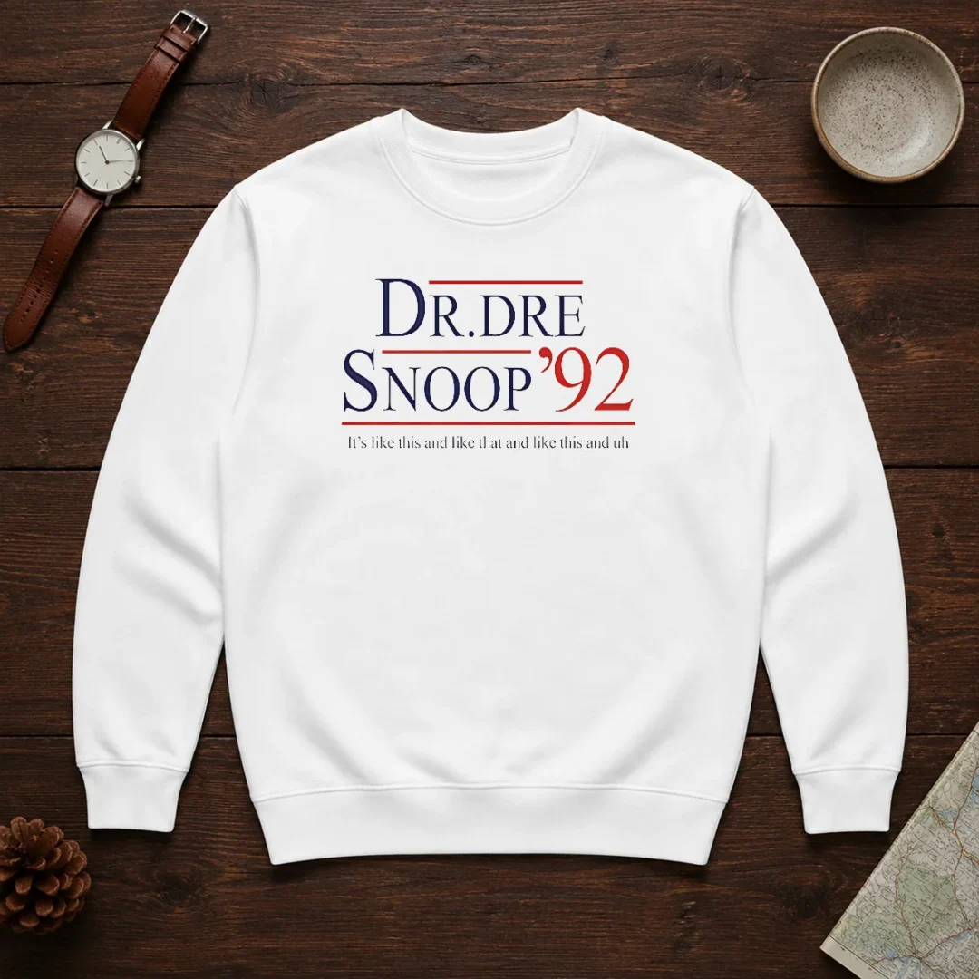 hot-dr-dre-and-snoop-dogg-92-it-s-like-this-and-like-that-sweater Hot Dr Dre And Snoop Dogg '92 It'S Like This And Like That Sweater