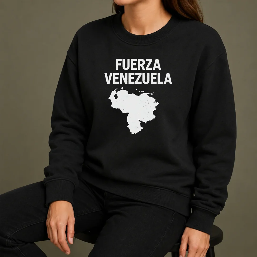 Hot Fuerza Venezuela Map Sweater Hot Fuerza Venezuela Map Sweater