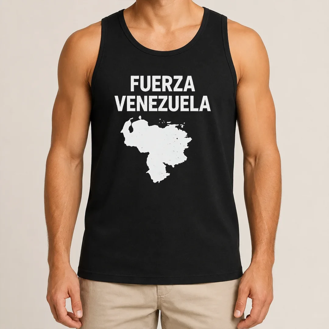 Hot Fuerza Venezuela Map Tank Top Hot Fuerza Venezuela Map Tank Top