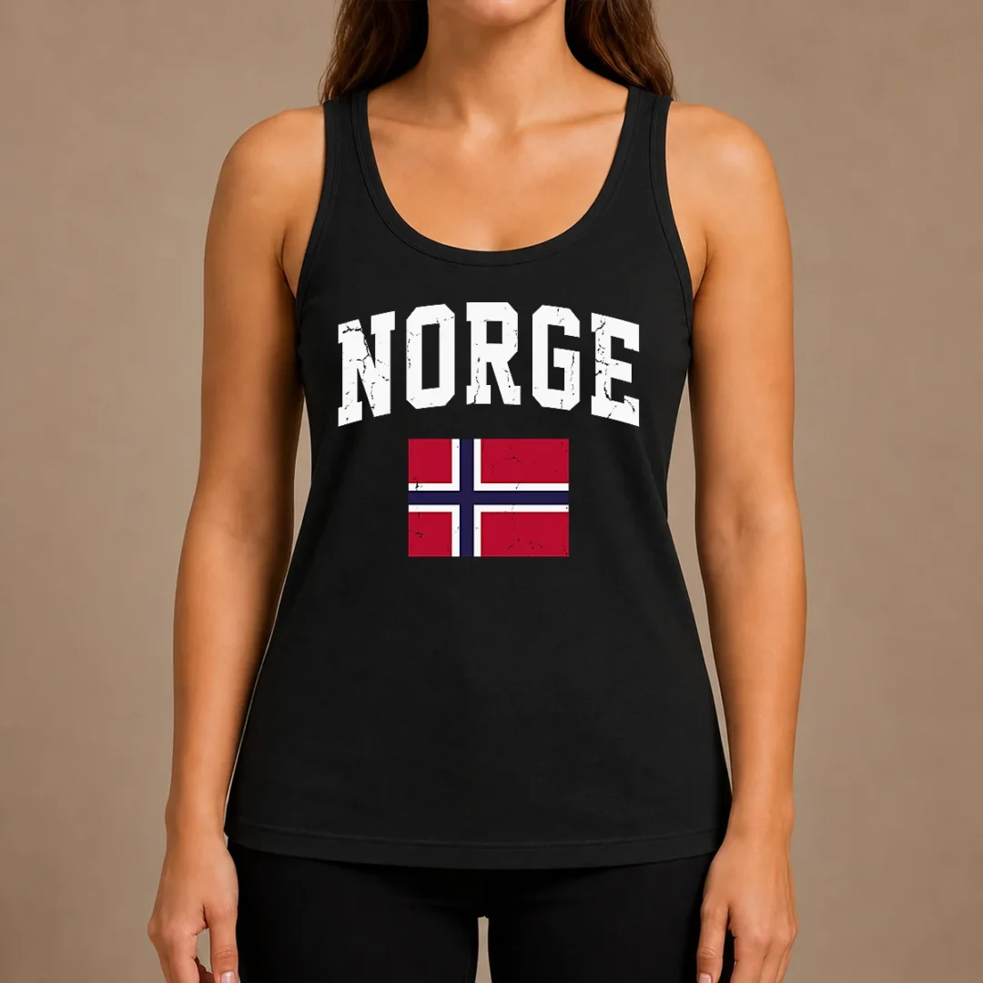 hot-funny-norge-flag-norway-norwegian-souvenir-tank-top Hot Funny Norge Flag Norway Norwegian Souvenir Tank Top