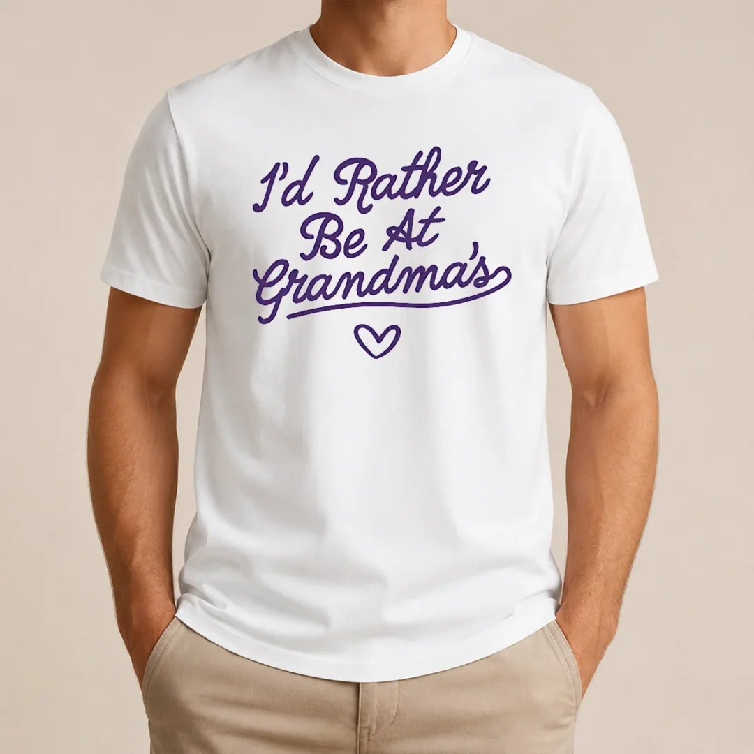 Hot Funny Rather Be At Grandma'S Lavender Onesie t shirt Hot Funny Rather Be At Grandma'S Lavender Onesie