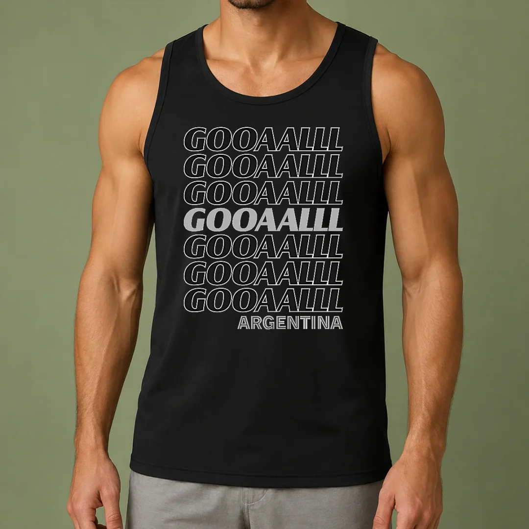hot-gooaalll-soccer-argentina-fan-goal-tank-top Hot Gooaalll Soccer Argentina Fan Goal Tank Top