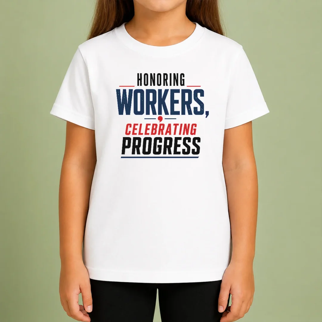 hot-good-labour-day-celebration-honoring-workers-minimalist-kids-t-shirt Hot Good Labour Day Celebration Honoring Workers Minimalist Kids T-Shirt
