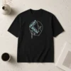 Hot Homefront Chained Fist Triangle Logo t shirt in black, featuring a bold chained fist triangle graphic on front