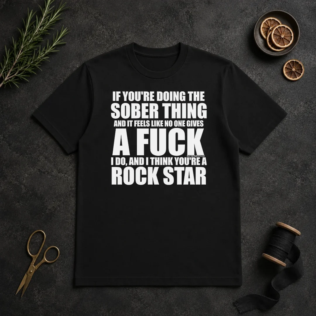 Hot If You'Re Doing The Sober Thing And It Feels Like No One Gives A F Keep The Plug In The Jug I Do t shirt Hot If You'Re Doing The Sober Thing And It Feels Like No One Gives A F Keep The Plug In The Jug I Do