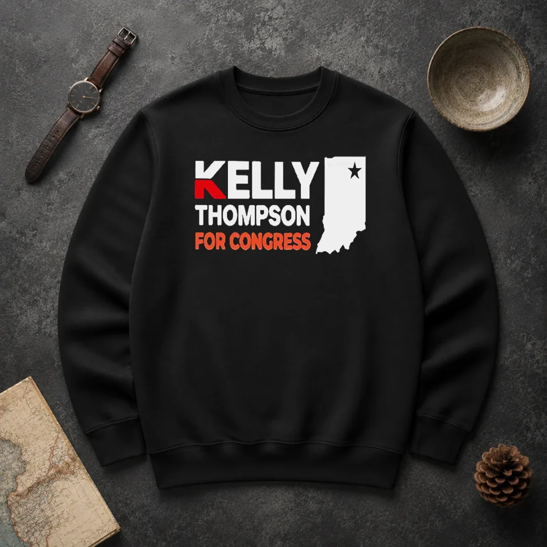 Hot Kelly Thompson For Congress Garment Dyed Sweater Hot Kelly Thompson For Congress Garment Dyed Sweater