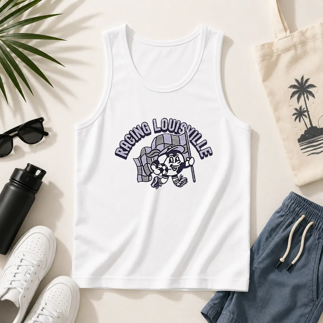 hot-kid-s-racing-louisville-soccer-player-grey-tank-top Hot Kid'S Racing Louisville Soccer Player Grey Tank Top