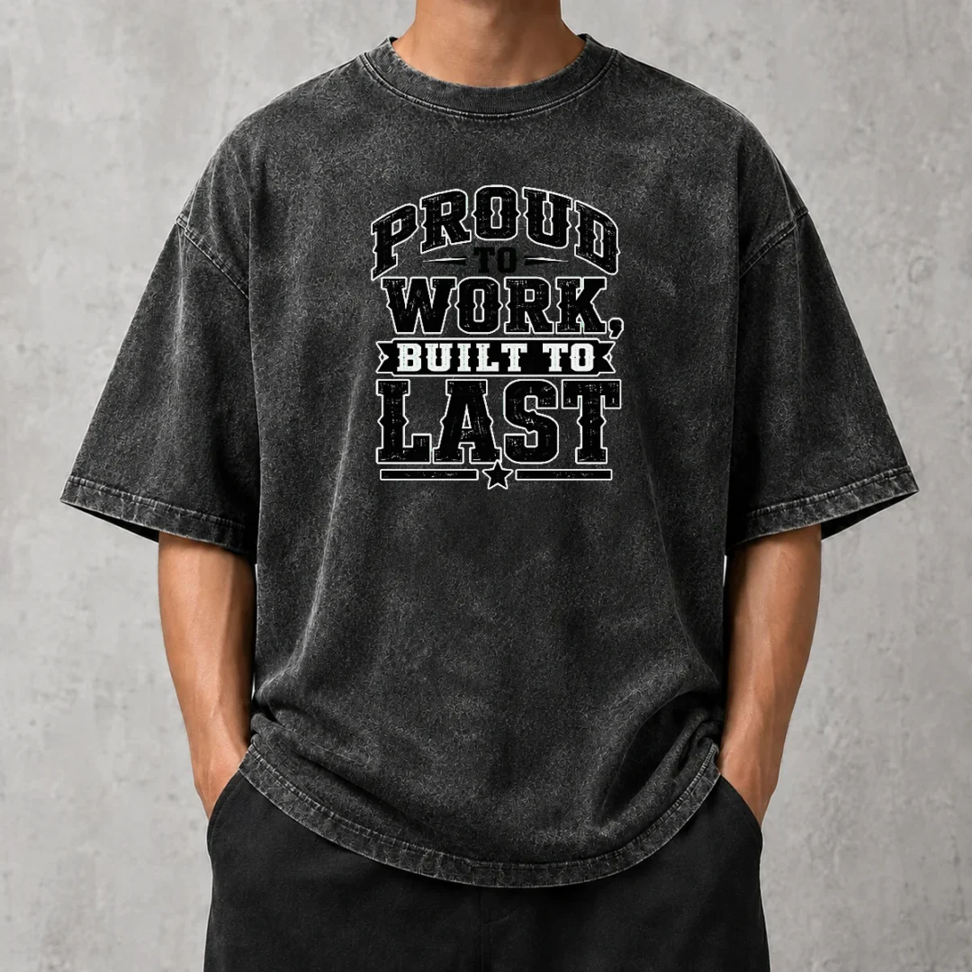 hot-labour-day-proud-worker-silhouette-washed-t-shirt-1 Hot Labour Day Proud Worker Silhouette Washed T-Shirt