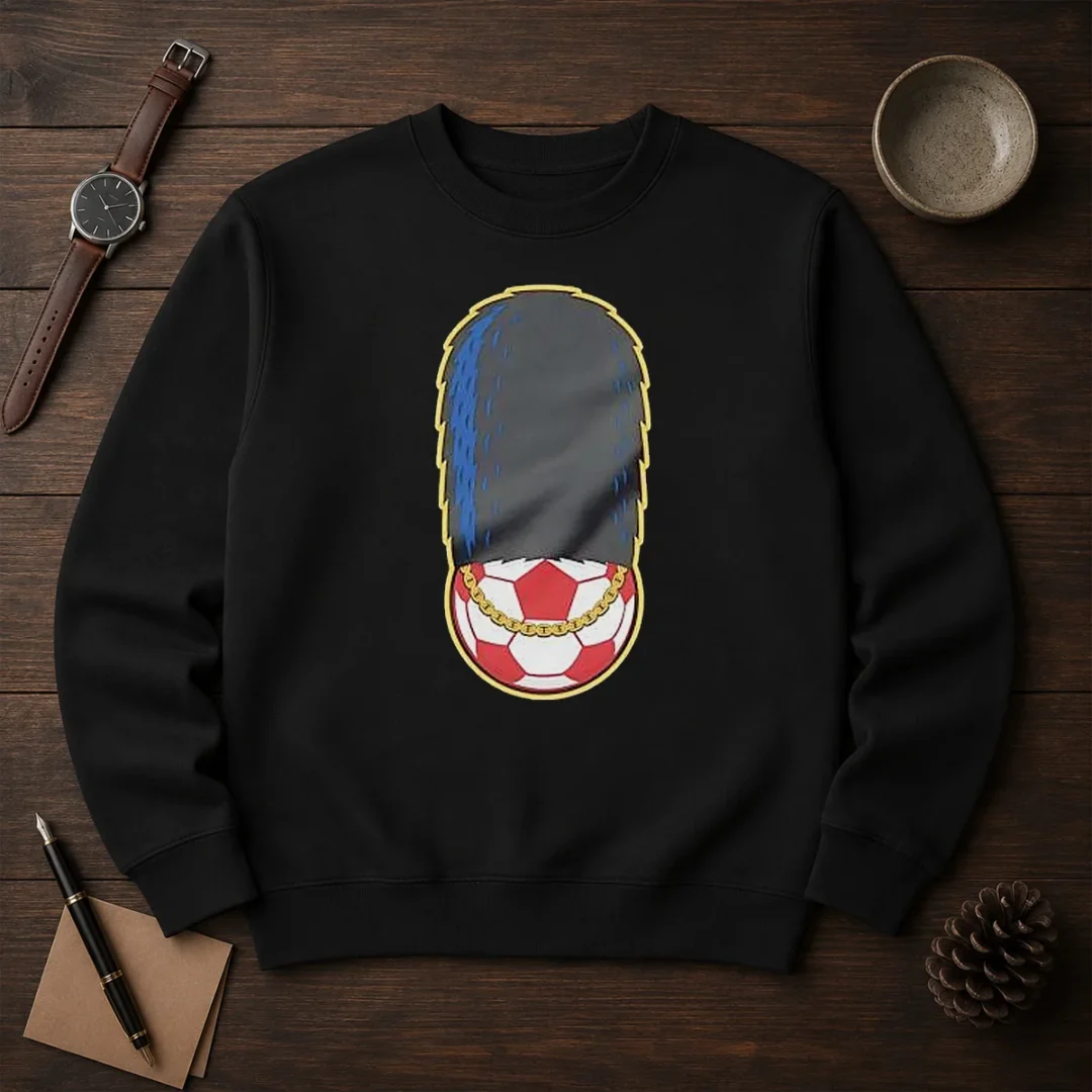 hot-london-guard-british-soldier-soccer-ball-chain-sweater Hot London Guard British Soldier Soccer Ball Chain Sweater