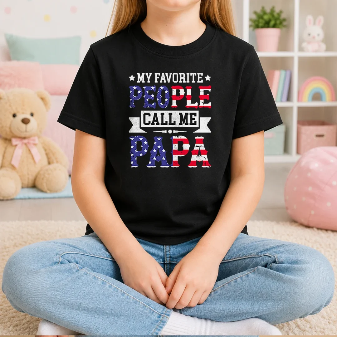 hot-my-favorite-people-call-me-papa-kids-t-shirt Hot My Favorite People Call Me Papa Kids T-Shirt