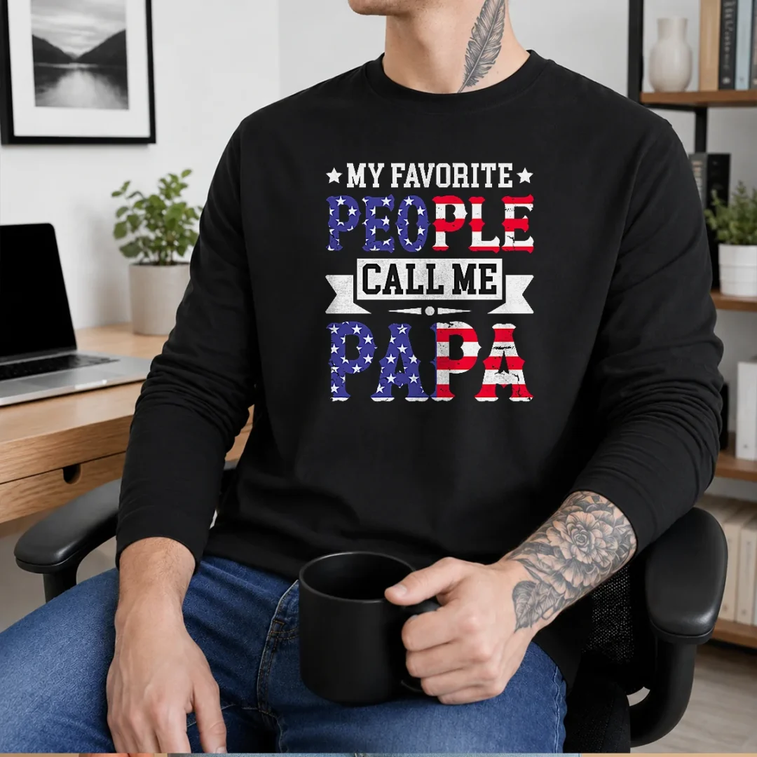 hot-my-favorite-people-call-me-papa-long-sleeve-shirt Hot My Favorite People Call Me Papa Long Sleeve Shirt