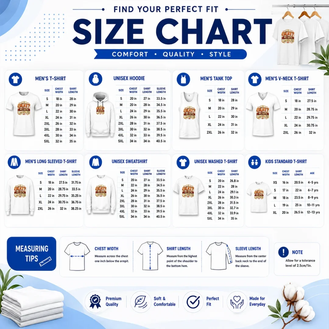 hot-nice-halloween-coffee-quote-western-size-chart Size chart for Hot Nice Halloween Coffee Quote Western shirt with measurements in inches and cm