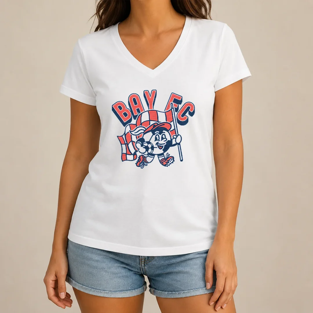 hot-nice-kid-s-bay-fc-soccer-player-ash-v-neck-shirt Hot Nice Kid'S Bay FC Soccer Player Ash V Neck Shirt in light ash color with short sleeves and fitted cut