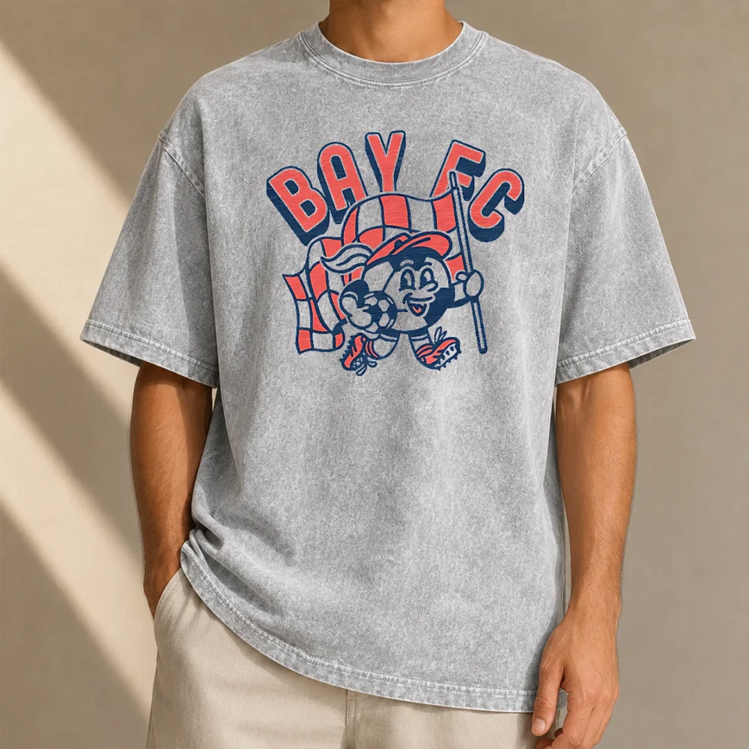 hot-nice-kid-s-bay-fc-soccer-player-ash-washed-t-shirt Hot Nice Kid'S Bay FC Soccer Player Ash Washed T-Shirt