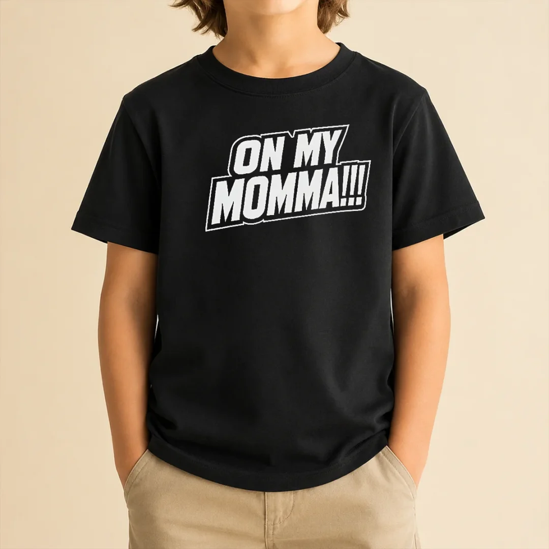 hot-on-my-momma-kids-t-shirt Hot On My Momma Kids T-Shirt