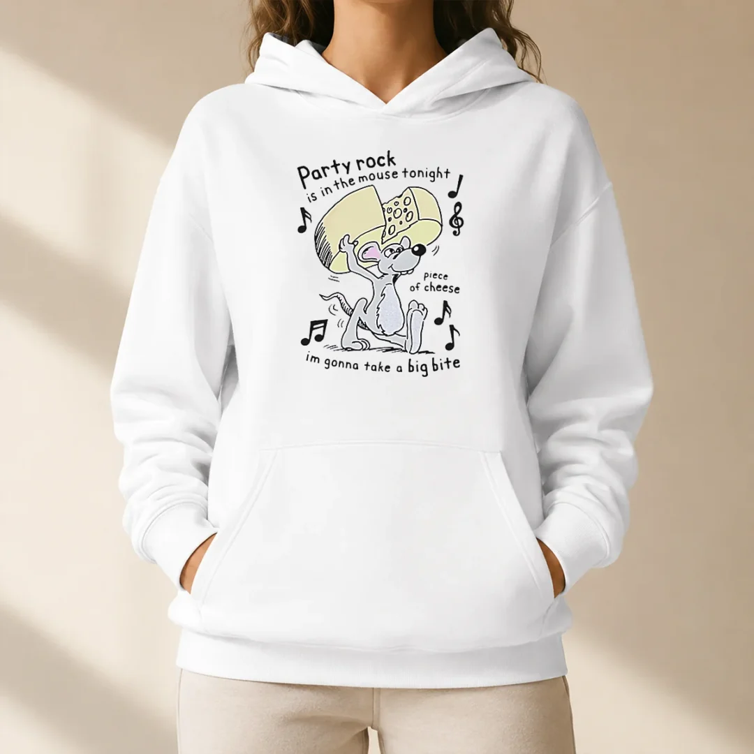 hot-party-rock-is-in-the-mouse-tonight-piece-of-cheese-im-gonna-take-a-big-bite-hoodie Hot Party Rock Is In The Mouse Tonight Piece Of Cheese Im Gonna Take A Big Bite Hoodie