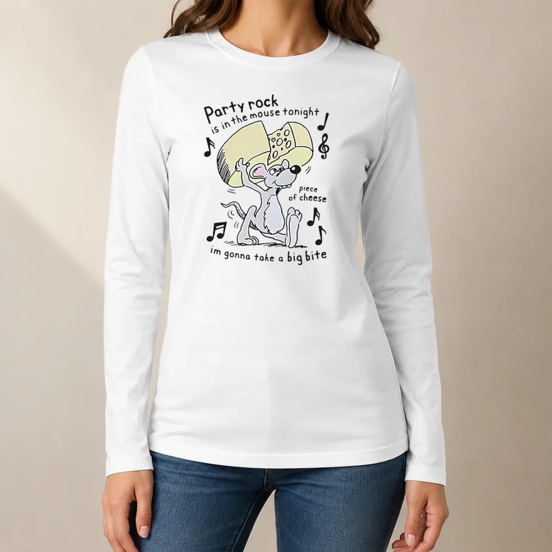 hot-party-rock-is-in-the-mouse-tonight-piece-of-cheese-im-gonna-take-a-big-bite-long-sleeve-shirt Hot Party Rock Is In The Mouse Tonight Piece Of Cheese Im Gonna Take A Big Bite Long Sleeve Shirt
