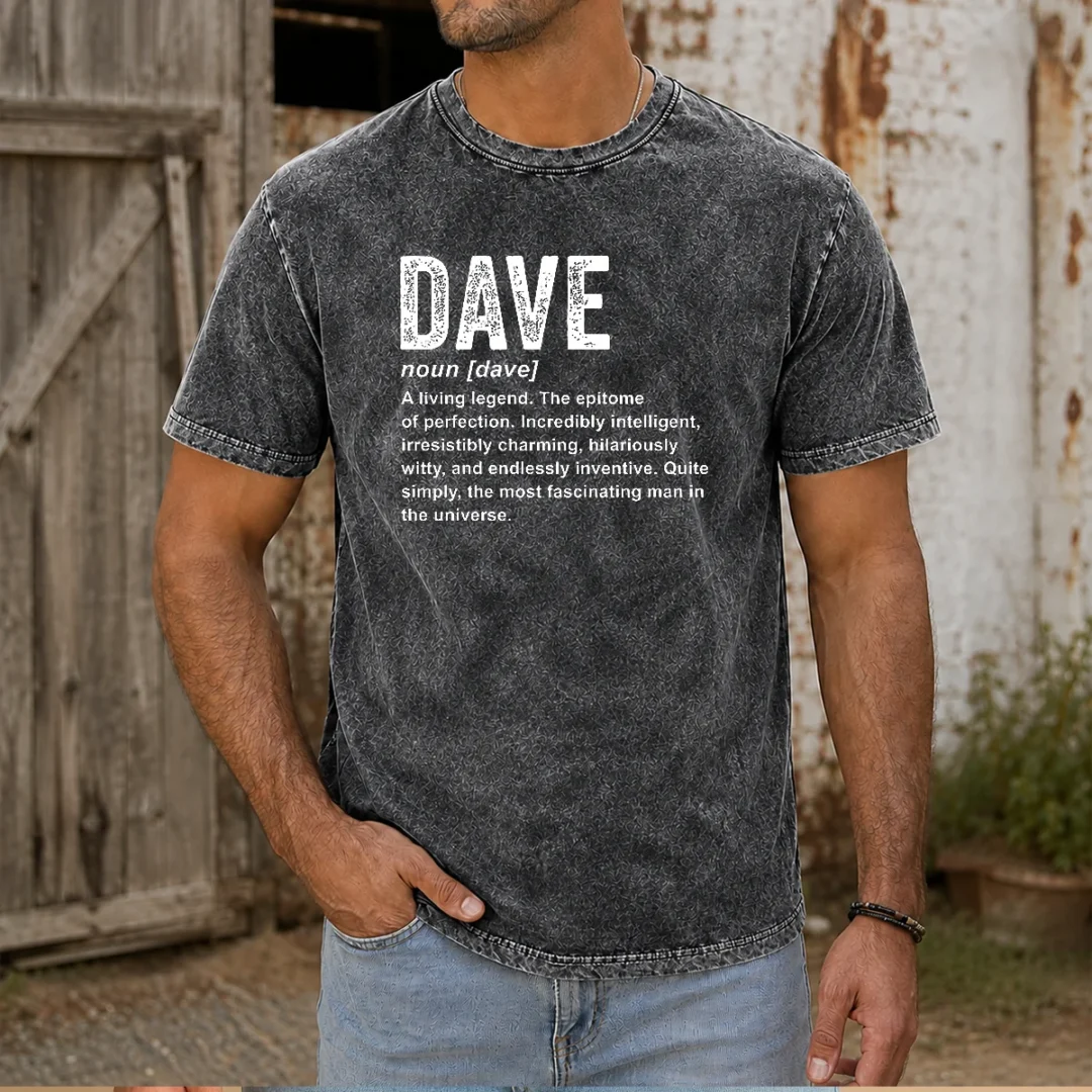 hot-personalized-definition-funny-dave-washed-t-shirt-1 Hot Personalized Definition Funny Dave Washed T-Shirt
