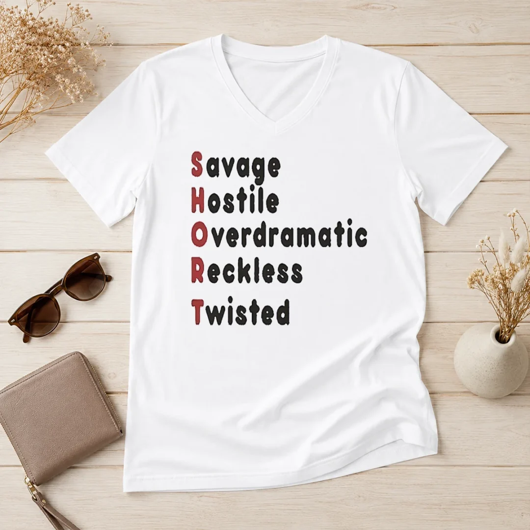 hot-premium-short-stands-for-savage-hostile-overdramatic-reckless-twisted-v-neck-shirt Hot Premium SHORT Stands For Savage Hostile Overdramatic Reckless Twisted V-Neck Shirt