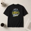 Hot Pretty Back To School Typography Motivated Students t shirt in black, unisex short sleeve cotton tee