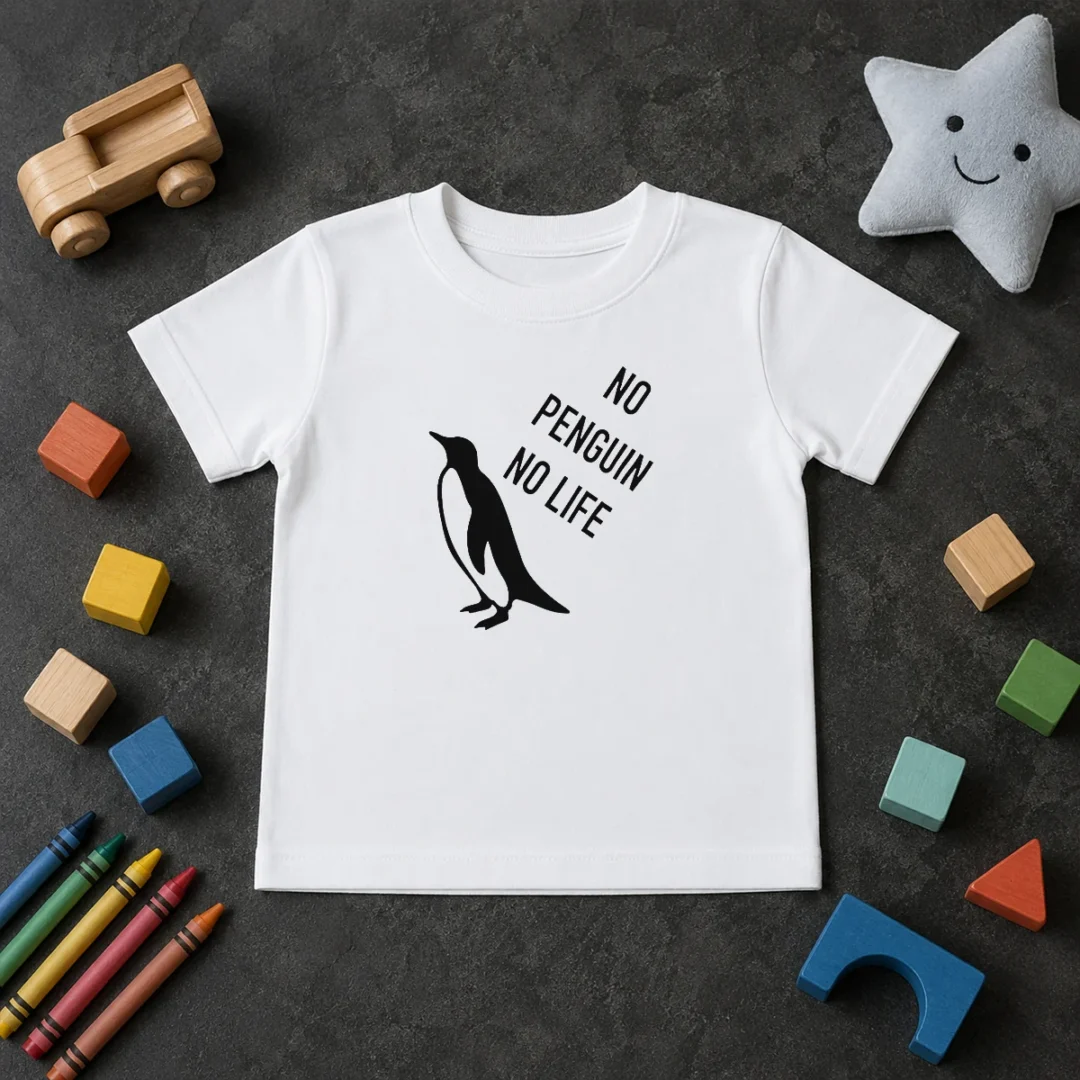 Hot Pretty No Penguin No Life Kids T Shirt Hot Pretty No Penguin No Life Kids T-Shirt
