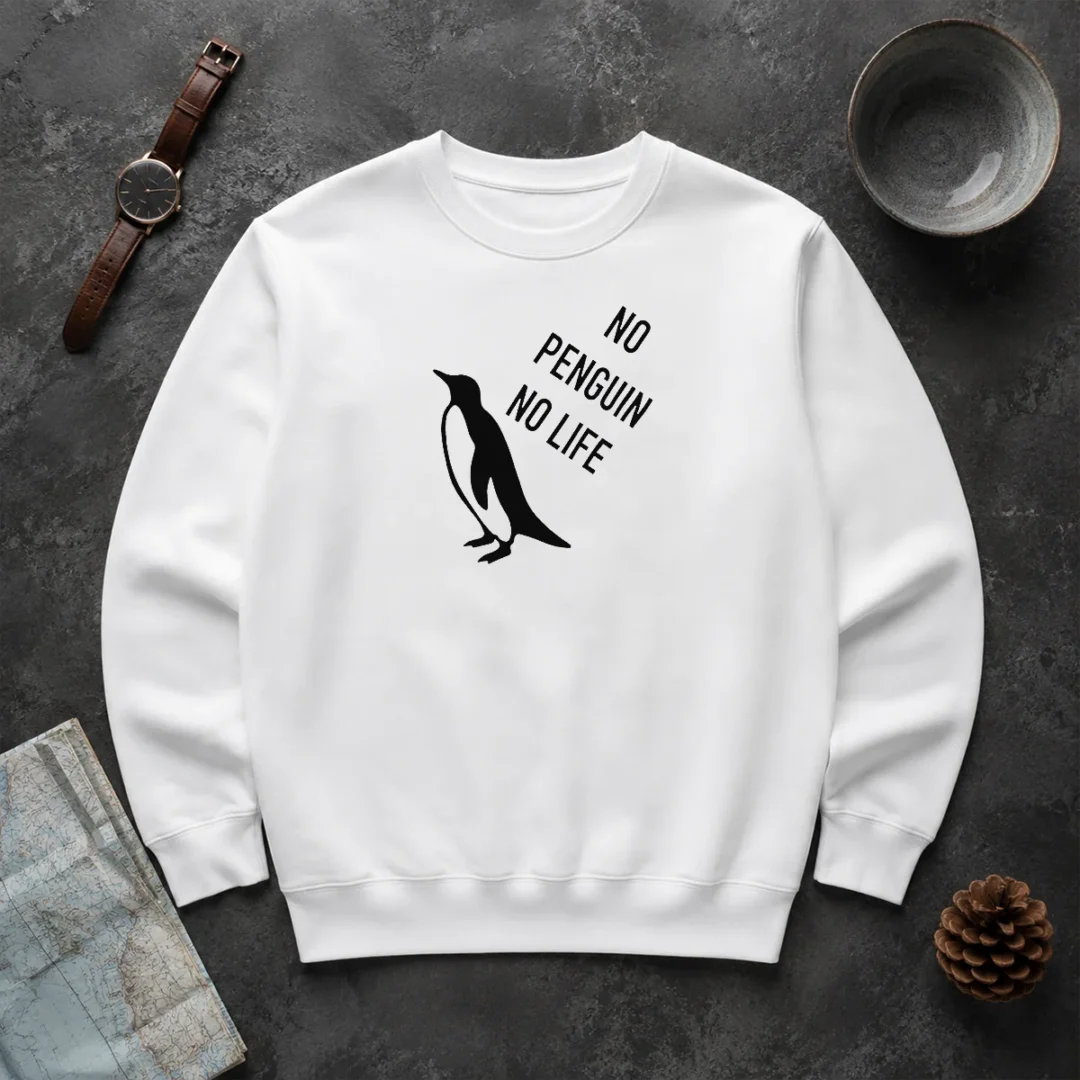 Hot Pretty No Penguin No Life Sweater Hot Pretty No Penguin No Life Sweater