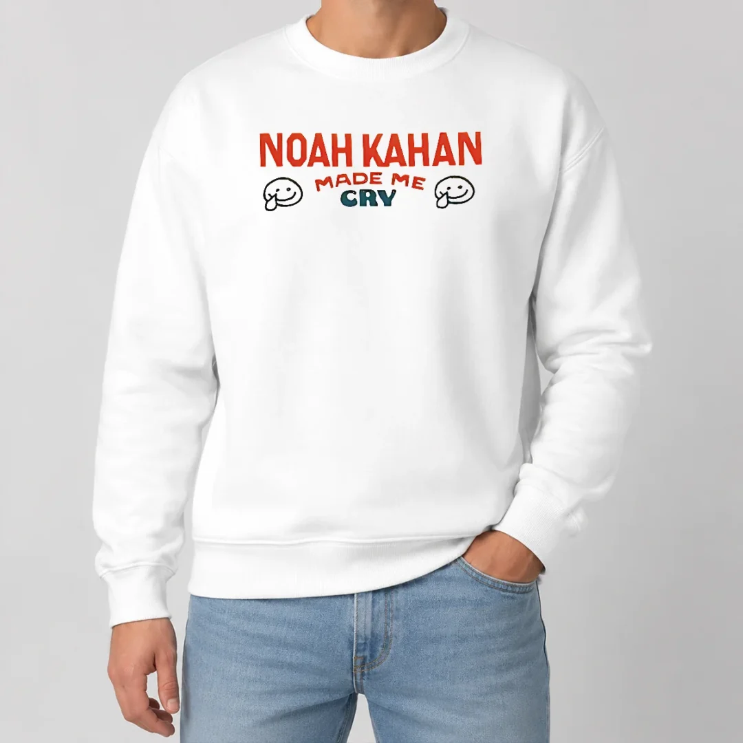 Hot Pretty Noah Kahan Made Me Cry Singer Songwriter Sweater Hot Pretty Noah Kahan Made Me Cry Singer Songwriter Sweater