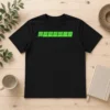 Hot Pretty Seegson Synthetics t shirt in black with bold graphic print on front