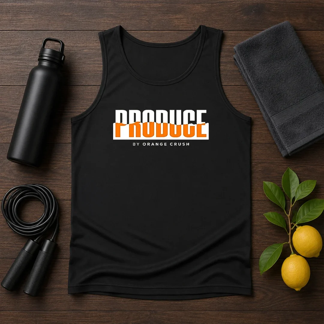 hot-produce-by-orange-crush-logo-tank-top Hot Produce By Orange Crush Logo Tank Top