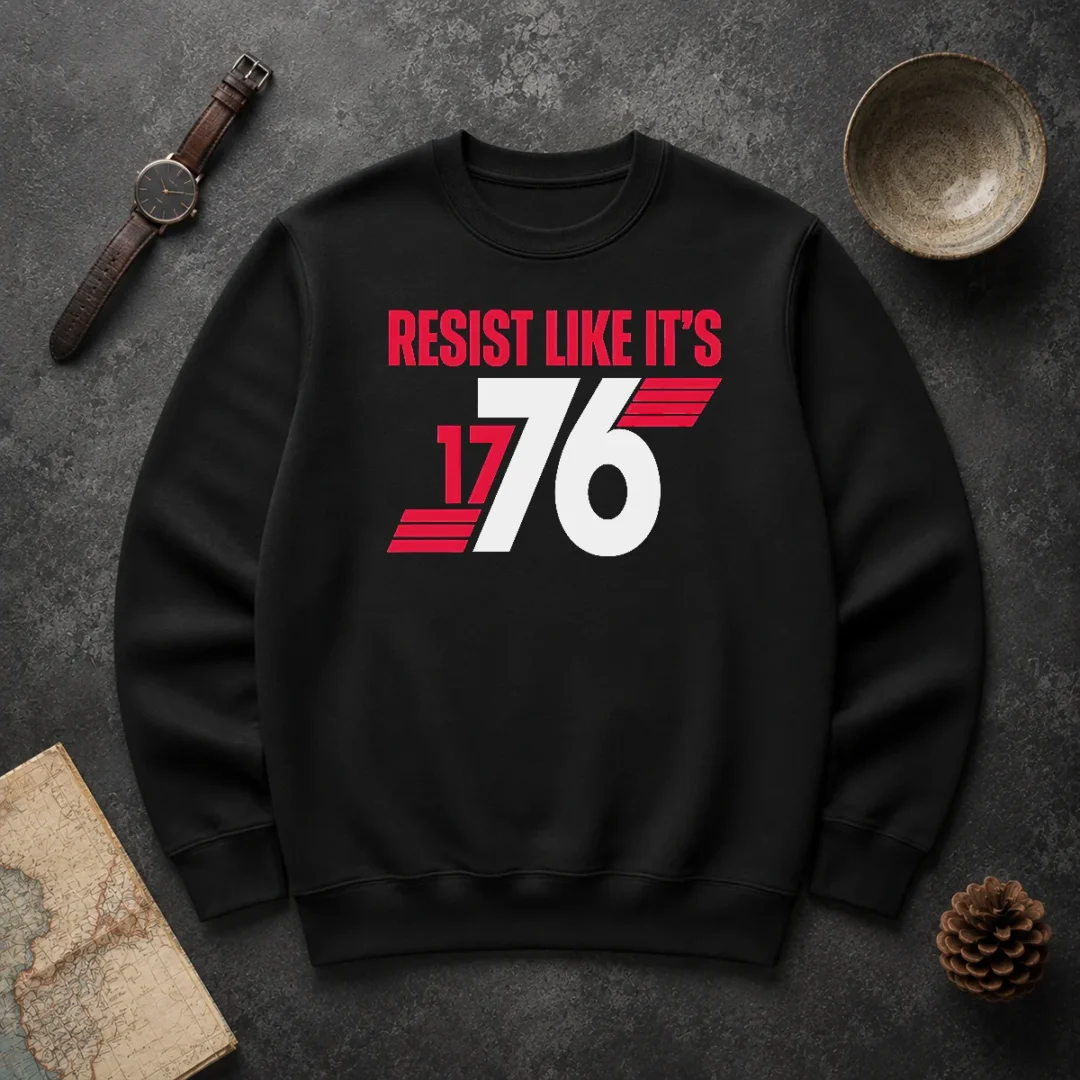 Hot Resist Like It'S 1776 American Revolution Sweater Hot Resist Like It'S 1776 American Revolution Sweater